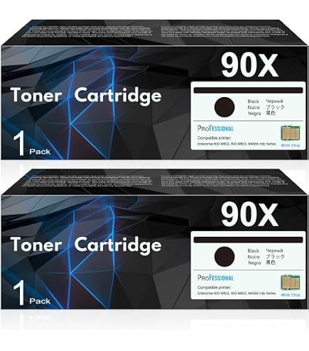 Amazon.com: HP 90X Black High-Yield Toner Cartridge | Works